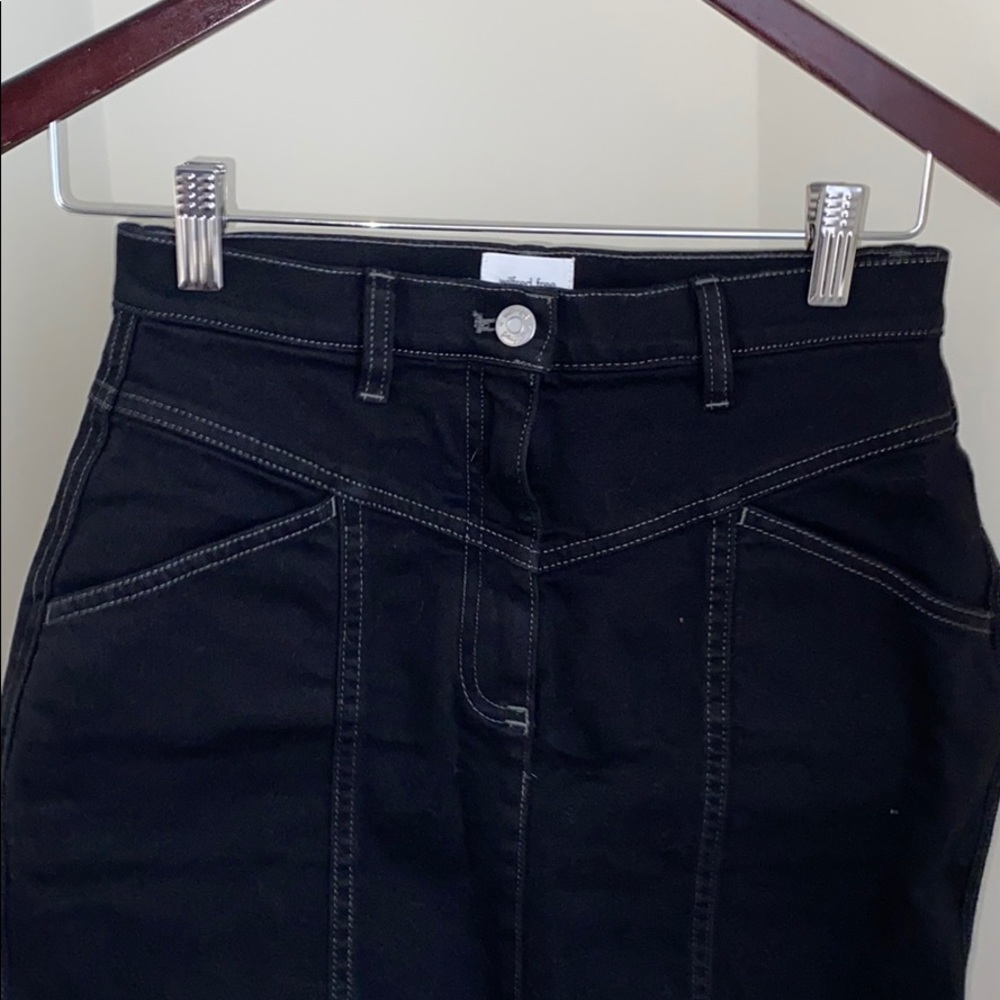 Aritzia Wilfred Free black skirt
